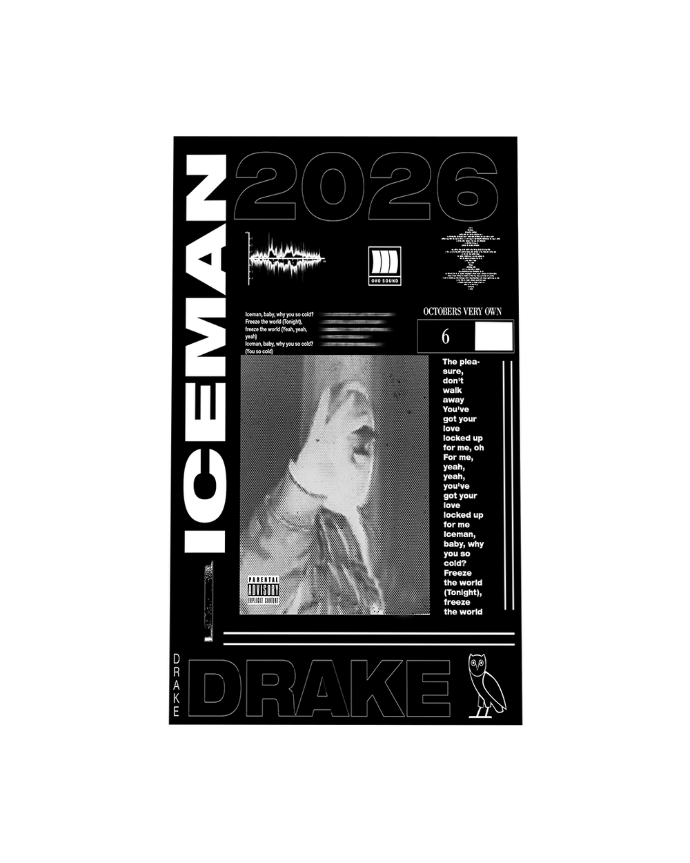 ICEMAN DRAKE POSTER